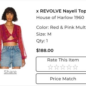 x Revolve Nayeli Top by House Of Harlow